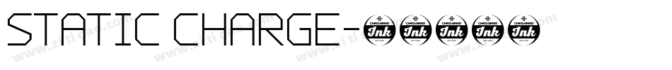 Static Charge字体转换